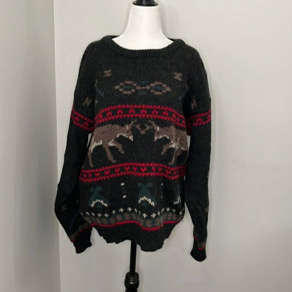 Vintage Woolrich Deer‎ Sweater